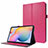 Leather Case Stands Flip Cover L07 Holder for Samsung Galaxy Tab S7 11 Wi-Fi SM-T870 Hot Pink