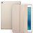 Leather Case Stands Flip Cover L08 for Apple iPad Mini 4 Gold