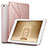 Leather Case Stands Flip Cover L08 for Apple New iPad 9.7 (2017) Rose Gold