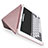 Leather Case Stands Flip Cover L08 for Apple New iPad 9.7 (2017) Rose Gold