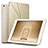 Leather Case Stands Flip Cover L08 for Apple New iPad 9.7 (2018) Gold