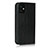 Leather Case Stands Flip Cover L08 Holder for Apple iPhone 12 Black