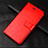 Leather Case Stands Flip Cover L08 Holder for Huawei Honor 10 Lite Red