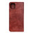 Leather Case Stands Flip Cover L08 Holder for Huawei Honor 30S Brown