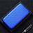 Leather Case Stands Flip Cover L08 Holder for Huawei P Smart (2021) Blue