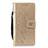 Leather Case Stands Flip Cover L08 Holder for Huawei P20 Gold
