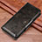 Leather Case Stands Flip Cover L08 Holder for Huawei P40 Lite Dark Gray