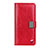 Leather Case Stands Flip Cover L08 Holder for Motorola Moto G9 Power Red