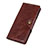 Leather Case Stands Flip Cover L08 Holder for Motorola Moto One Fusion Plus