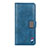 Leather Case Stands Flip Cover L08 Holder for Realme 7 Blue