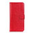 Leather Case Stands Flip Cover L08 Holder for Realme V5 5G Red
