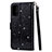 Leather Case Stands Flip Cover L08 Holder for Samsung Galaxy S20 Black