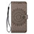 Leather Case Stands Flip Cover L08 Holder for Samsung Galaxy S20 Plus 5G Gray