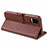 Leather Case Stands Flip Cover L08 Holder for Vivo V20 Pro 5G