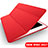 Leather Case Stands Flip Cover L09 for Apple New iPad 9.7 (2017) Red