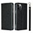Leather Case Stands Flip Cover L09 Holder for Apple iPhone 12 Pro Black