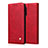 Leather Case Stands Flip Cover L09 Holder for Huawei Honor 30 Red