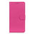 Leather Case Stands Flip Cover L09 Holder for LG K41S Hot Pink