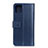 Leather Case Stands Flip Cover L09 Holder for Samsung Galaxy A71 5G Blue