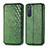 Leather Case Stands Flip Cover L09 Holder for Sony Xperia 5 II Green