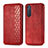 Leather Case Stands Flip Cover L09 Holder for Sony Xperia 5 II Red