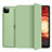 Leather Case Stands Flip Cover L10 Holder for Apple iPad Pro 12.9 (2020) Matcha Green