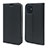 Leather Case Stands Flip Cover L10 Holder for Apple iPhone 12 Mini Black