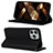 Leather Case Stands Flip Cover L10 Holder for Apple iPhone 14 Pro