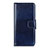Leather Case Stands Flip Cover L10 Holder for LG K92 5G Blue