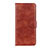 Leather Case Stands Flip Cover L10 Holder for Motorola Moto Edge Brown