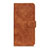 Leather Case Stands Flip Cover L10 Holder for Oppo A32 Brown