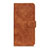 Leather Case Stands Flip Cover L10 Holder for Oppo A33 Brown