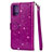 Leather Case Stands Flip Cover L10 Holder for Samsung Galaxy S20 Plus 5G Purple
