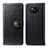 Leather Case Stands Flip Cover L10 Holder for Xiaomi Poco X3 Pro Black
