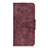 Leather Case Stands Flip Cover L11 Holder for Huawei P40 Lite Red Wine