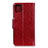 Leather Case Stands Flip Cover L11 Holder for Samsung Galaxy A71 5G Red Wine