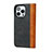 Leather Case Stands Flip Cover L12 Holder for Apple iPhone 14 Pro Max