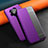 Leather Case Stands Flip Cover L12 Holder for Huawei Mate 40 Pro Purple
