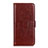 Leather Case Stands Flip Cover L12 Holder for OnePlus Nord Brown