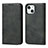 Leather Case Stands Flip Cover L14 Holder for Apple iPhone 13 Mini Black
