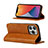 Leather Case Stands Flip Cover L14 Holder for Apple iPhone 13 Pro