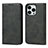 Leather Case Stands Flip Cover L14 Holder for Apple iPhone 14 Pro Max Black