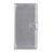 Leather Case Stands Flip Cover L14 Holder for Motorola Moto Edge Silver