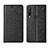 Leather Case Stands Flip Cover L15 Holder for Huawei Honor 9C Black