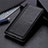 Leather Case Stands Flip Cover L15 Holder for Huawei Nova 8 SE 5G Black