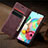 Leather Case Stands Flip Cover L15 Holder for Samsung Galaxy A71 5G