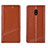 Leather Case Stands Flip Cover L15 Holder for Xiaomi Redmi 8A Orange