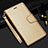 Leather Case Stands Flip Cover L16 Holder for Realme C11 Gold