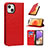 Leather Case Stands Flip Cover L17 Holder for Apple iPhone 13 Mini