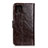 Leather Case Stands Flip Cover L17 Holder for Huawei Honor 30S Brown